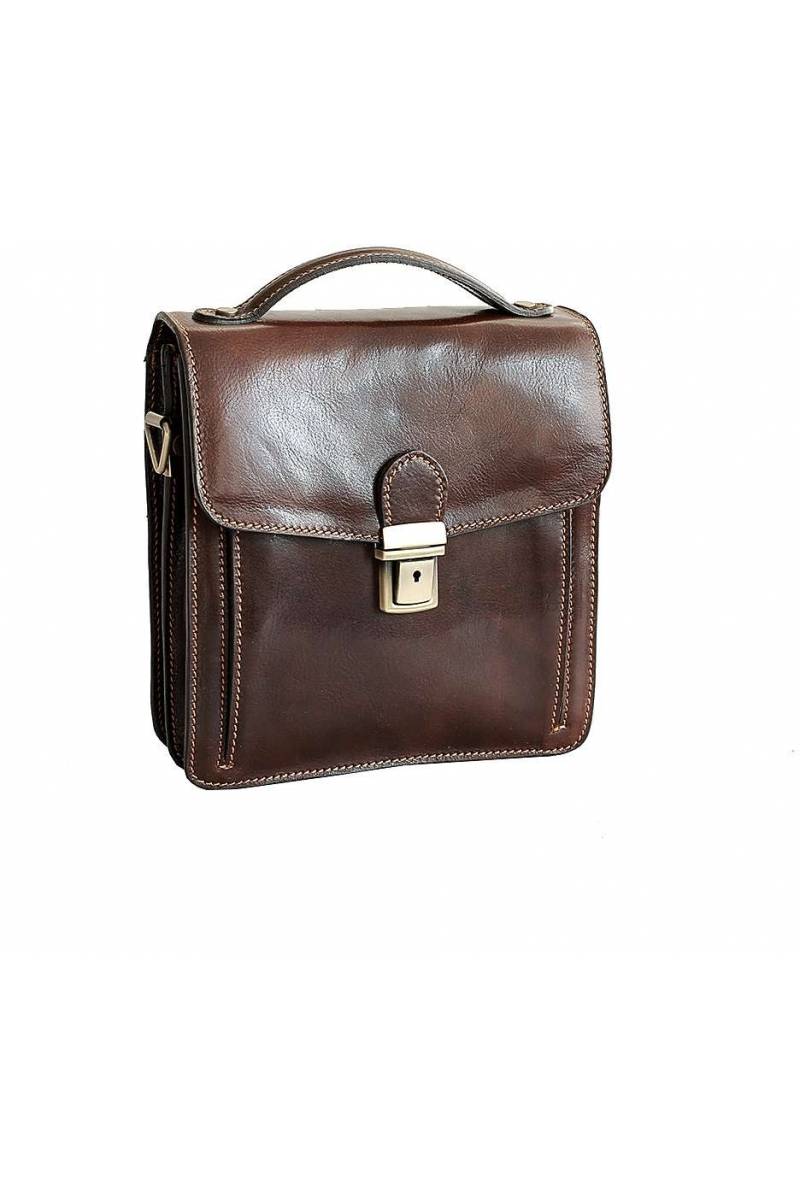 Borseta piele naturala, coniac, B116A, util land