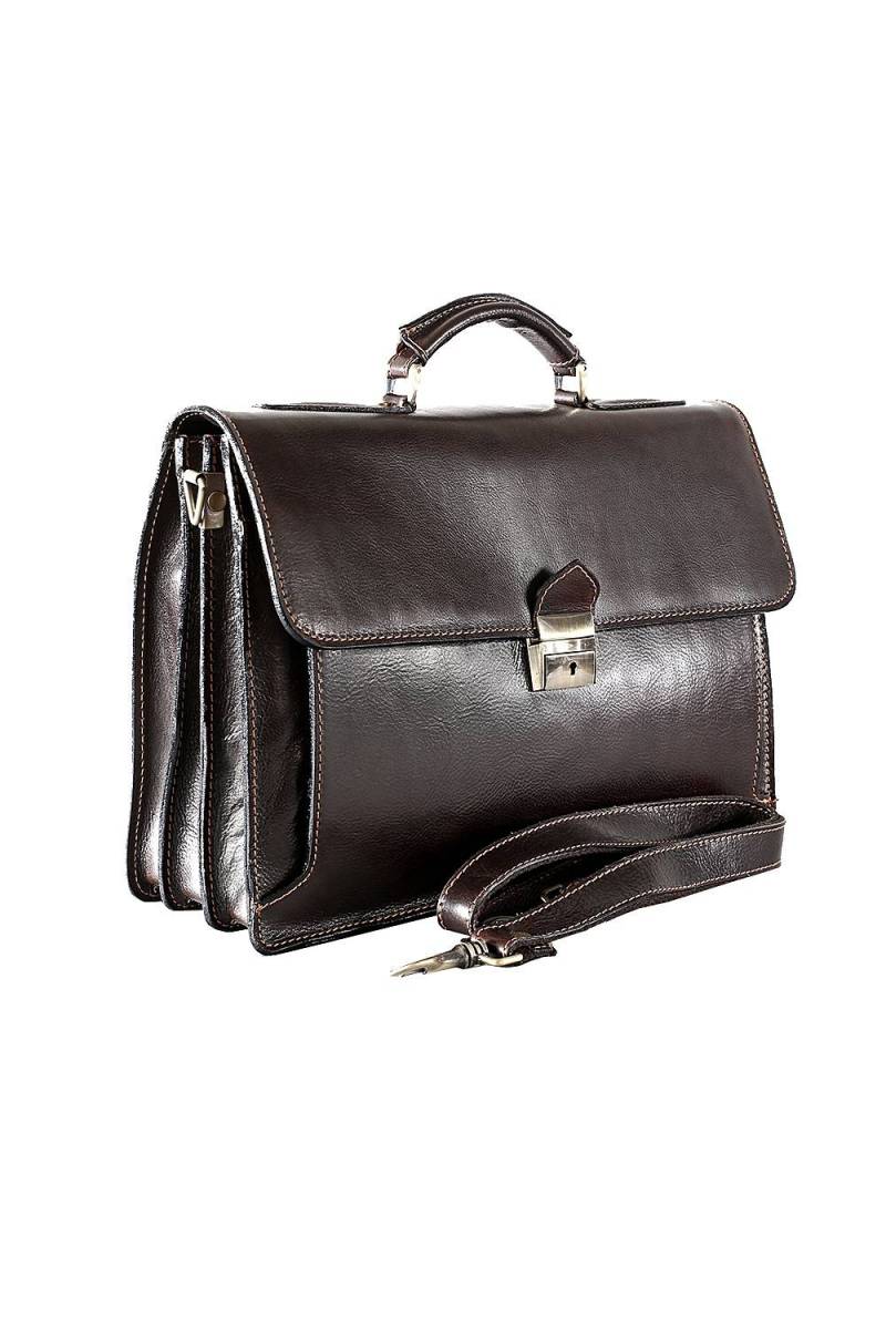 Servieta barbati din piele naturala vachetta, port laptop, gentidebarbati,ro, neagra, S152