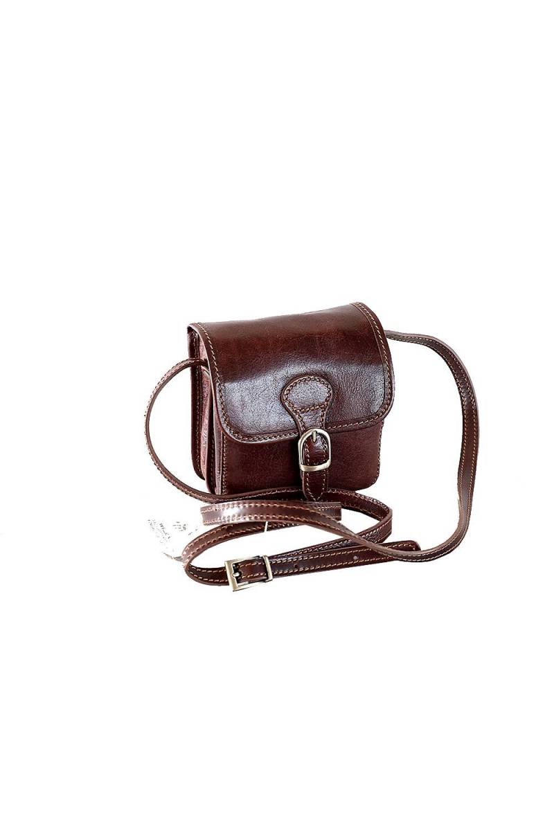 Geanta de umar, crossbody din piele naturala vachetta, bordo, util land fashion, P150D