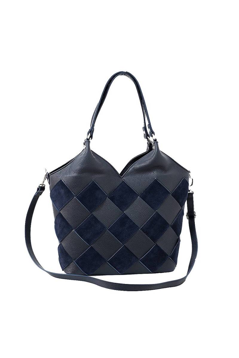 Geanta dama casual din piele naturala, bordo, util land fashion, P133D