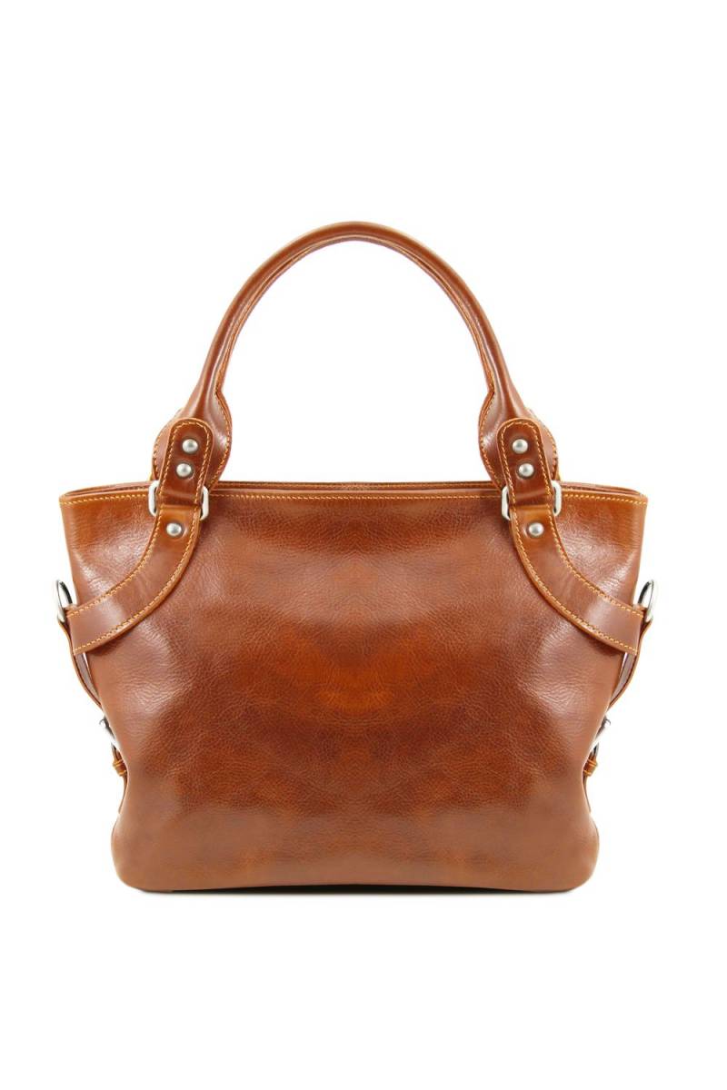 Geanta dama casual de umar, din piele naturala vachetta, bleumarin, util land fashion, P165BLU Geanta dama casual de umar, din piele naturala vachetta, bleumarin, util land fashion, P165BLU