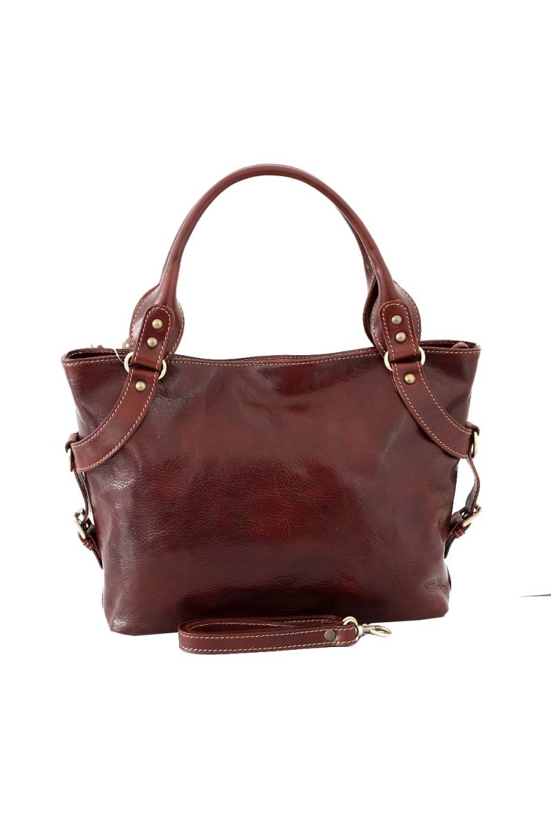 Geanta dama casual de umar, din piele naturala vachetta, bleumarin, util land fashion, P165BLU Geanta dama casual de umar, din piele naturala vachetta, bleumarin, util land fashion, P165BLU