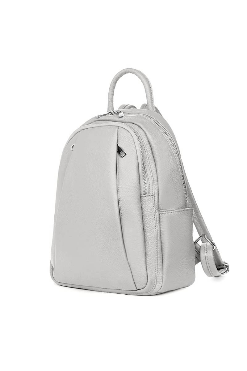 Rucsac dama din piele naturala, util land fashion , negru, DR137