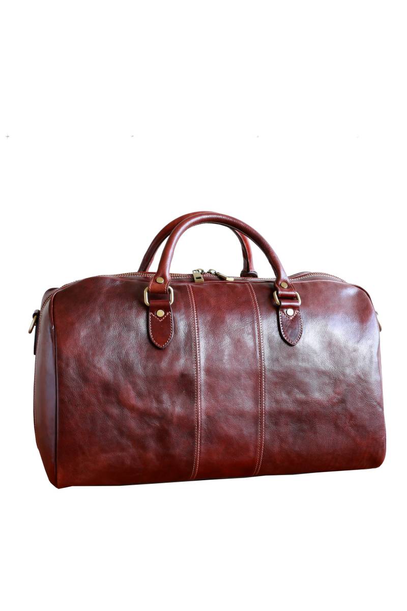 Geanta voiaj din piele naturala, bagaj de mana avion, GV101D