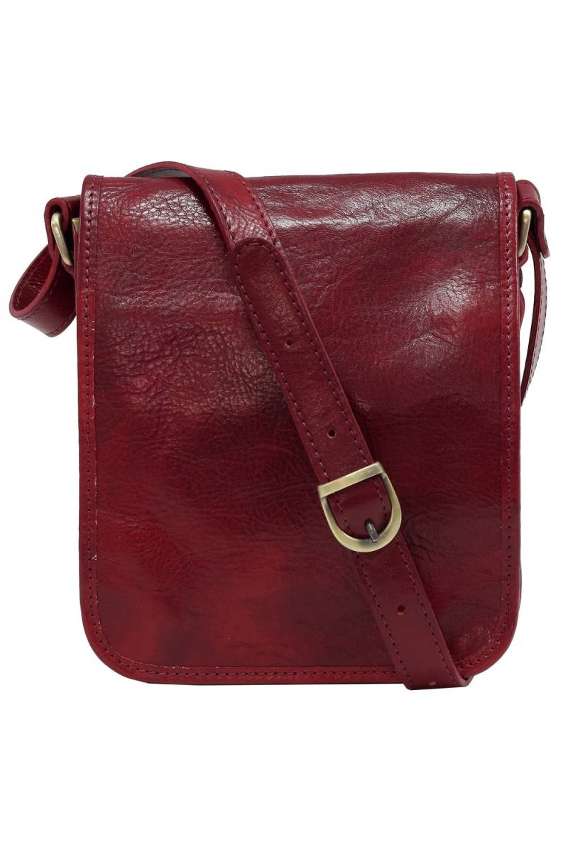 Geanta messenger din piele naturala vachetta, coniac, gentidebarbati.ro, GB112A